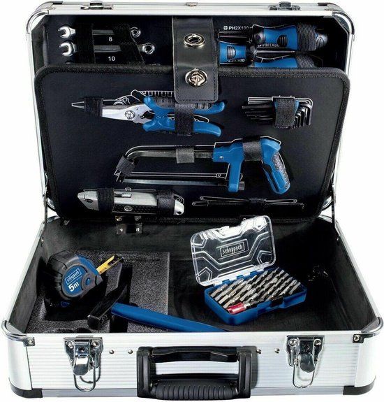 Scheppach B150 101-delige Gereedschapsset in kist | Metaal