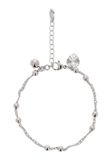 Gaya Leo E-Commerce Ltd. Gaya Bracelet 14 karaat Koper Vrouwen Volwassenen Zilverkleurig 21 cm