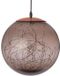 Anna's Collection LED bal smokey 125 flitsende lampjes 25cm, classic warm