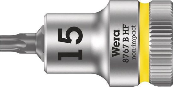 Wera 8767 B HF 05003060001 Binnen-zesrond (TX) Dopsleutel T 15 3/8 (10 mm)