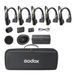 Godox Skytalk Air 5S 5-Person Full-Duplex Wireless Intercom Headset System (2.4 GHz)