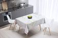 Bonamaison Tafelkleed, Anti-Mold, Sneldrogend, Waterdicht, 100% Polyester Tafellaken, Willekeurig patroon, 140 x 140 Cm - Ontworpen en Vervaardigd in Turkije