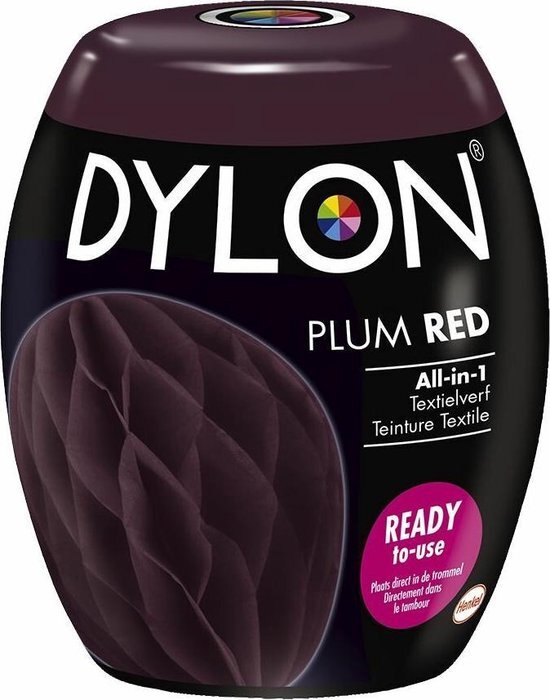 DYLON Wasmachine Textielverf Pods -  Plum Red - 350g