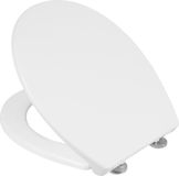 Merkloos / Sans marque Neutraal Wit Wc-bril - Onderhoudsvriendelijke Duroplast - Quick up & Clean functie - Automatische daling - Comfortabele montage - WC-deksel/WC-bril - 1076435