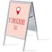 Showdown Displays A-bord A1 Complete Set Ouvert 24/7 rood