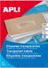 Agipa Weerbestendige transparante etiketten, 210 x 297 mm
