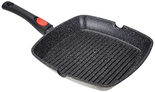 KAMBERG Grillpan - 28 cm - Afneembare handgreep - Inductie - PFOA-vrij