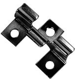 Sans marque Clips de fixation pour terrasse - Acier inoxydable - Argent - 1 pièce