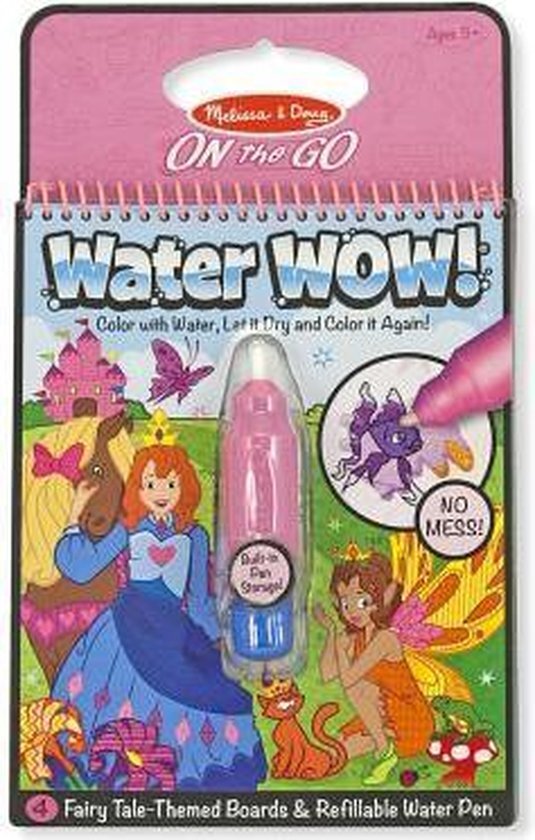 MELISSA & DOUG Water Wow! Fairy Tale - On the Go Travel Activity