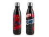 H&h Spiderman Black Marvel Thermosfles van roestvrij staal, 0,5 l