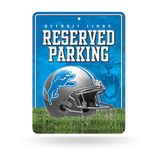 Rico Industries NFL Fan Shop 8,5-inch door 11-inch metalen parkeerbord decor