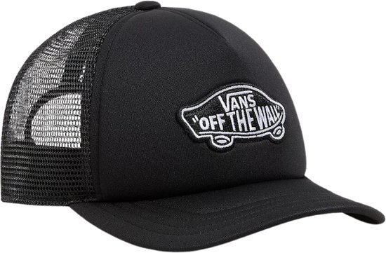 Vans Kinderpet – 7 tot 14 jaar - Classic Patch Curved Bill Zwart Trucker Hat