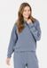 ENDURANCE Sweatshirt Jade Dames Blauw Polyester/Elastaan 36