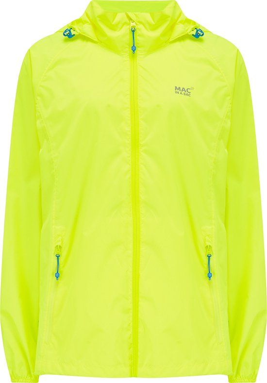 Mac in a Sac Origin 2 Regenjas - Unisex - Neon Yellow - XXL