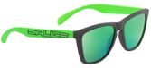 Salice 3047 Lunettes de soleil unisexe noir carrées vert