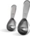 Unyqoos® set de 2 cuillères à mesurer en acier inoxydable 18/8