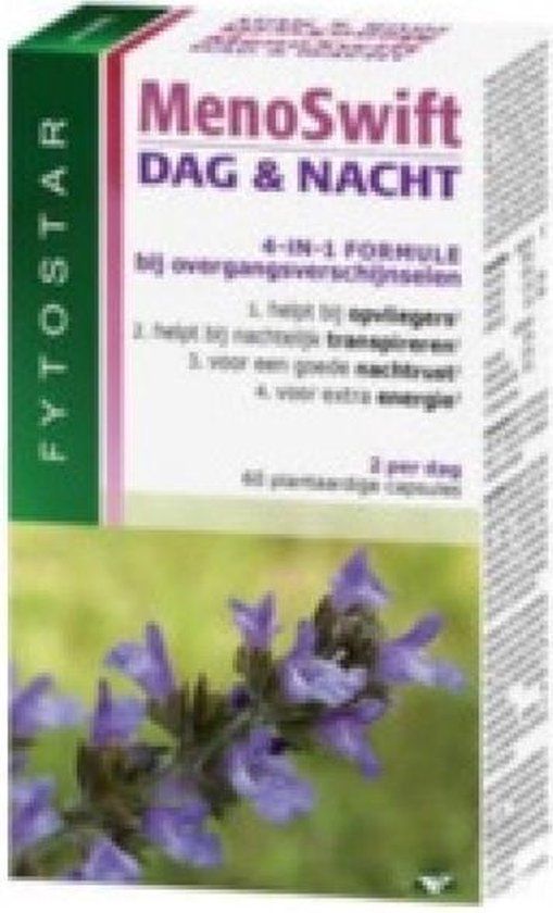 Fytostar Vrouw MenoSwift Dag & Nacht Capsules - 60 capsules