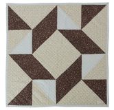OYOY M10225 plaid 156 x 156 cm Coton Noir, Brun