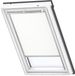 VELUX Origineel Verduisterend Rolgordijn (DKL), Zilveren Kozijn, S08, 608, Wit