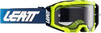 Leatt Velocity 5.5 Blauw Wit Geel Crossbril Unisex