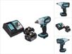 Makita DTW 251 RF accu slagmoersleutel 18 V 230 Nm 1/2" + 2x oplaadbare accu 3.0 Ah + lader