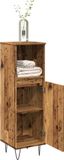 Maison Exclusive - Meuble de salle de bain aspect bois ancien 30x30x100 cm Matériau dérivé du bois