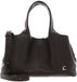 Coccinelle Leren handtas schoudertas Nell Handbag Grained Leather Fango donkergroen