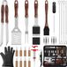 Holland Connections Grillset - Luxe BBQ Gereedschap Accessoires-set – duurzaam - Inox