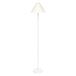 LEDVANCE Decor Pulp lampadaire blanc en métal et papier mâché, E27, dimmable, 1505 mm de haut