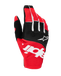 Alpinestars Gants Techstar 2025 Noir Rouge Vif, Taille : M