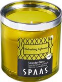 Spaas Geurkaars met modulaire ring - Refreshing Lightsness - Lavender & Citrus