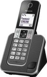 Panasonic Draadloos telefoon KX-TGD310FRG, zwart, met LCD-display, ingebouwde antwoordapparaat, handsfree functie en nummerherkenning