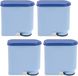 Philips 4X Filtre à eau adapté pour machine à café AquaClean – remplacement pour CA6903/10 CA6903/22 – compatible avec Philips 2200 3200 4300 5400 Saeco HD