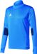 Adidas Performance Sweatshirt Tiro 17 BQ2737 Blauw-Donkerblauw Polyester Lange Mouw M
