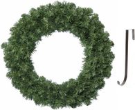 Decoris Groene kerstkrans 50 cm