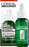 L'Oréal Paris Men Expert Derma Control Sérum - Contre les imperfections, les taches pigmentaires et l'acné - avec niacinamide et acide salicylique - 30ml