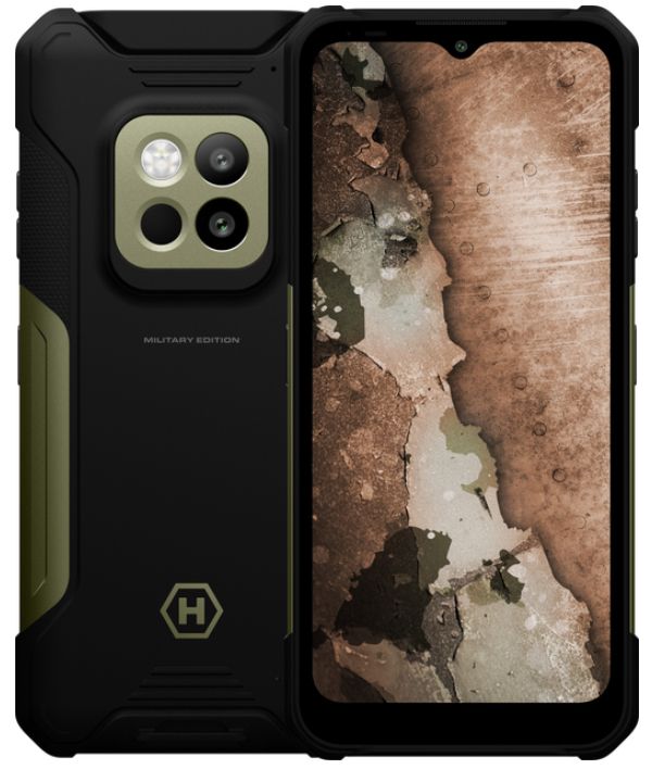 Hammer Construction 2 Thermal 5G Military Edition 6.58" Rugged Smartphone - 8GB/256GB - Black/Green