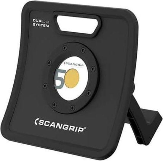 Scangrip NOVA 5K C+R LED Werklamp - Oplaadbaar en op netstroom - 6000K - 5000 lm - IP67