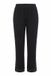 Ulla Popken - Dames - Jersey broek glittersteentjes smalle pijpen - Zwart - Maat 58+