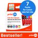 print24 Inktcartridges voor Canon 580/581 XXL, multipack (BK/BK/C/M/Y), 7 stuks