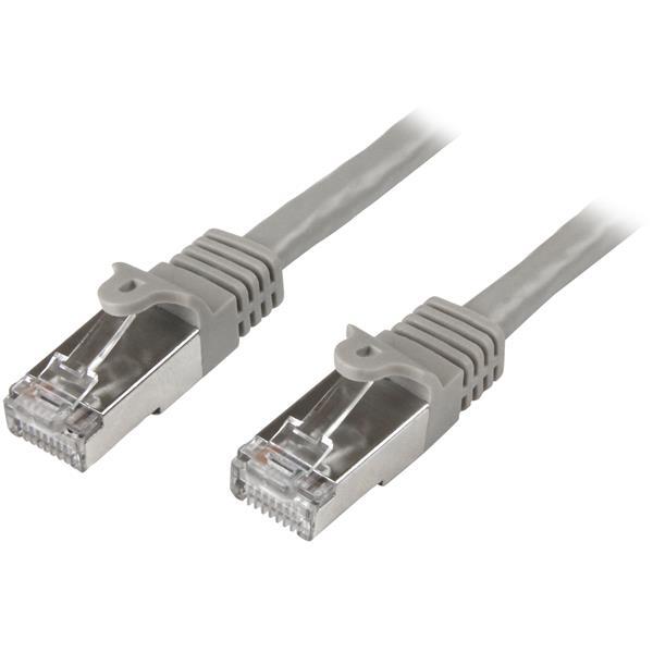 StarTech.com Cat6 patchkabel 5m grijs Shielded (SFTP) snagless gigabit netwerkkabel