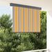 Maison Exclusive - Store extérieur, 140x250 cm, jaune et bleu