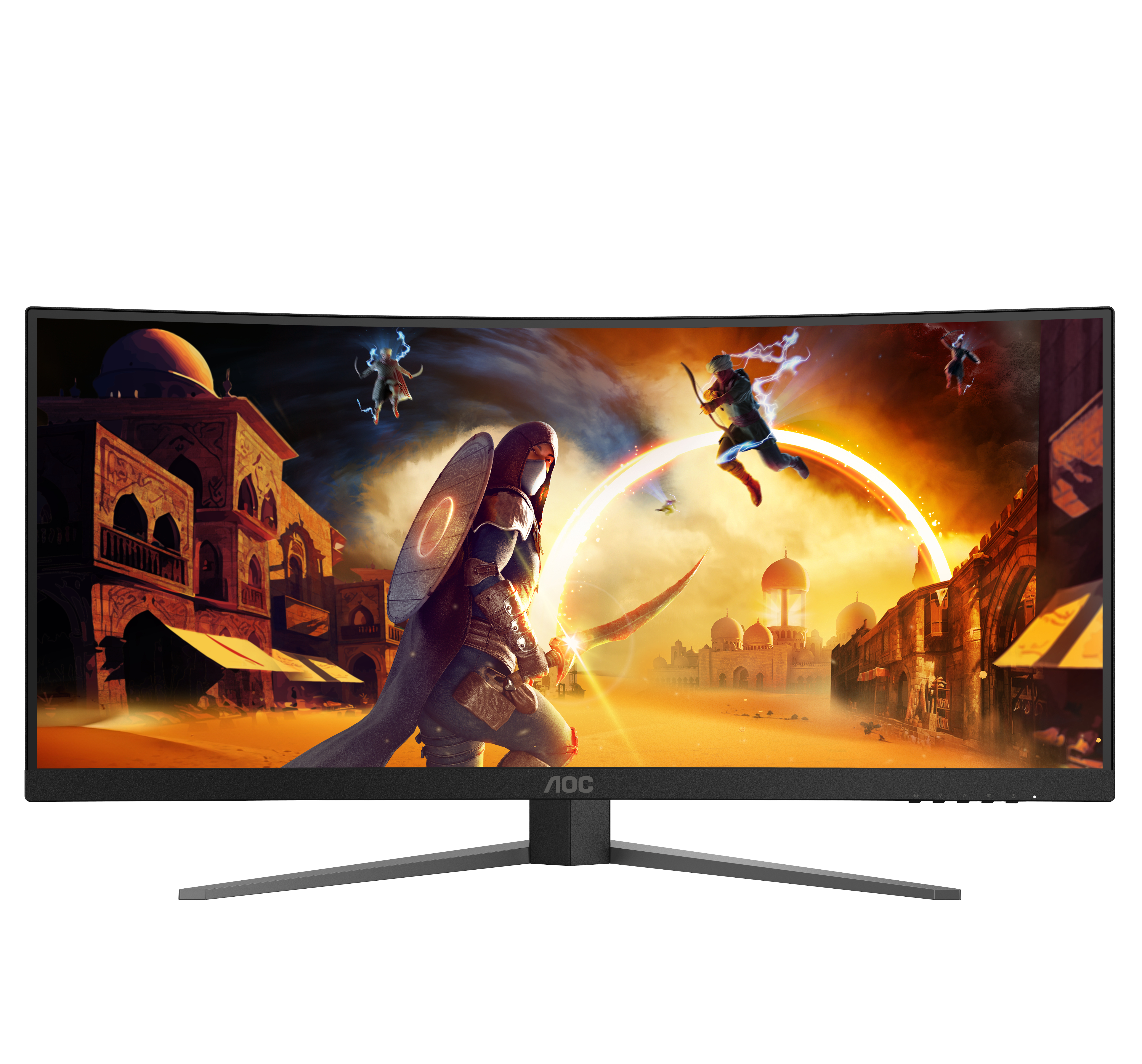 AOC CU34G4 34" Curved Ultrawide Gaming Monitor - 180Hz, 3440x1440, HDR