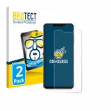 BROTECT Screenprotector voor Huawei Enjoy 60X - Folie Beschermfolie transparant 2 Stuks