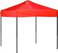vidaXL Partytent inklapbaar 2x2 m rood