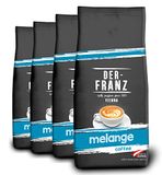 Der-Franz Melange koffie, gemalen, 4 x 1000 g