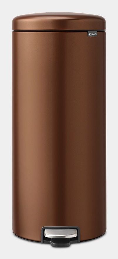 Brabantia NewIcon Pedaalemmer - 30 liter - Warm Bronze