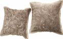 LOBERON Kussenhoes set van 2 Olicianne taupe