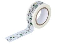 Afplakband Washi Forest Afplakband Masking Tape zwart 18 mm x 10 m