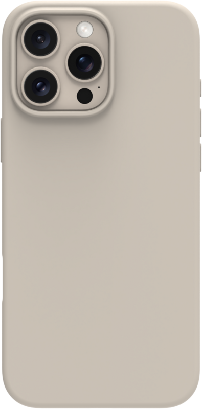 BlueBuilt BlueBuilt Back Cover iPhone 16 Pro Max Beige